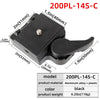 Stela 200P 14S-C Quick Release Plate with Clamp Adapter for Manfrotto 200PL-14 323 RC2 System Tripod Fit