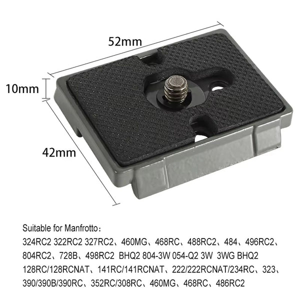 Stela 200PL-14A Quick Loading Release Plate for Manfrotto Photography Accessories
