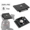 Stela 200PL-PRO Quick Release Plate RC2 and Arca-Swiss Type