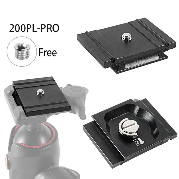 Stela 200PL-PRO Quick Release Plate RC2 and Arca-Swiss Type
