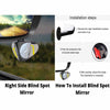 Stela 3R-046 Right side Blind Spot Mirror For Universal For Car
