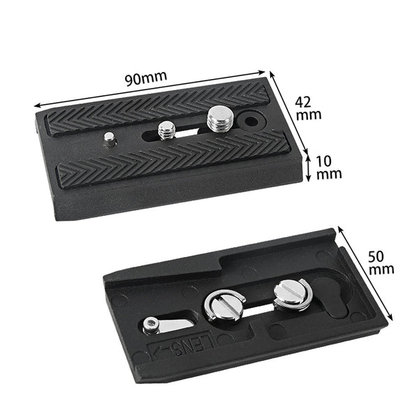 Stela 501-L90A Quick Release Plate for Manfrotto 501 502 504HDV Benro S4 S6 S7 S8