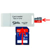 Stela 2 in 1 USB 2.0 SDHC,Micro-SD,TF Card Reader