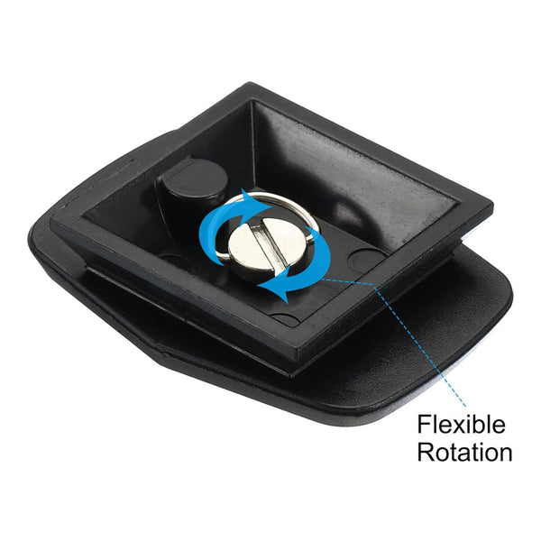 Stela 690C Dslr Quick Release Plate Camera Plate Tripod Head Plate Adapter With 1/4 Screw