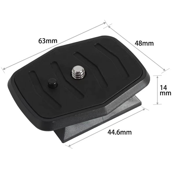 Stela 690-D Quick Release Plate Compatible with Arca-Swiss DSLR and Cinema Cameras-1 pcs