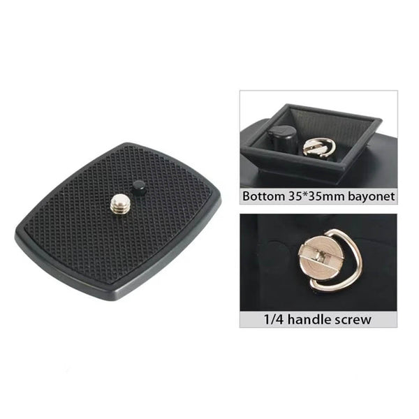 Stela 690-S Quick Release Plate Compatible with Yunteng/Simpex/Velbon Tripods-1 pcs