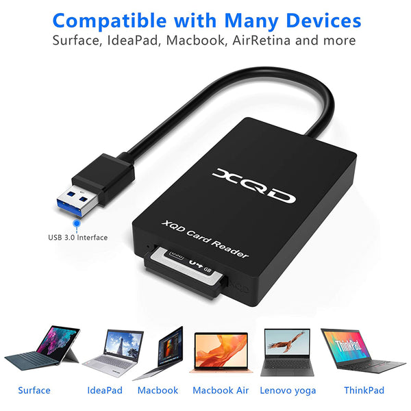 Stela USB 3.0 XQD Memory Card Reader