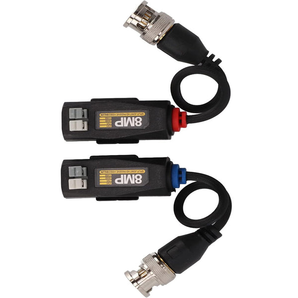 STELA 4K 8MP HD Video Balun, Clear & Stable, Long Distance, Wide Compatibility for AHD CVI TVI CVBS Camera