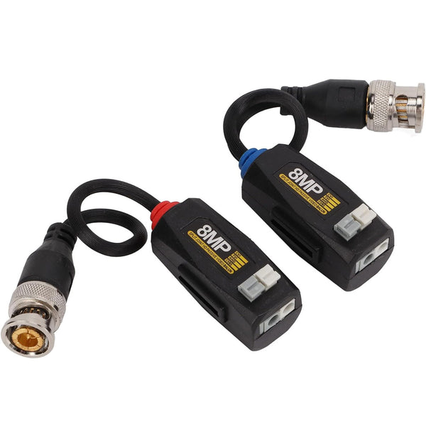 STELA 4K 8MP HD Video Balun, Clear & Stable, Long Distance, Wide Compatibility for AHD CVI TVI CVBS Camera