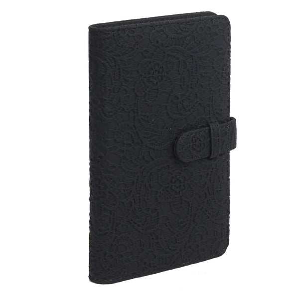 STELA 96 Pockets Mini Film Photo Album Book Compatible with Instant Mini LiPlay 11 9 8 7s 70 90 Link Instant Camera 3 Inch Polaroid Picture Name Card Holder(Black Lace)