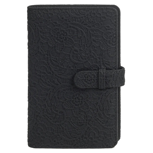 STELA 96 Pockets Mini Film Photo Album Book Compatible with Instant Mini LiPlay 11 9 8 7s 70 90 Link Instant Camera 3 Inch Polaroid Picture Name Card Holder(Black Lace)