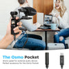 BOYA by-K6 DJI Osmo Pocket Microphone External Sound Adapter USB C to 3.5mm TRS External Microphone Audio Cable for DJI Osmo Pocket Accessories kit