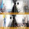 Stela DL-2S 5.1ft Dual Flood Light Adjustable and Foldable Tripod Stand Telescoping Steel Floodlight Stand Heavy Duty Construction Tripod Stand for Home and Job Site Lighting