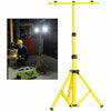 Stela DL-2S 5.1ft Dual Flood Light Adjustable and Foldable Tripod Stand Telescoping Steel Floodlight Stand Heavy Duty Construction Tripod Stand for Home and Job Site Lighting