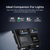 Digitek NP-F750C Lithium-ion Type-C Rechargeable Battery for Ring Light, Video Light, Stick Lights