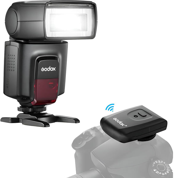 Godox TT560II Wireless Camera Flash Compatible for Canon Nikon Sony Olympus Pentax Fuji DSLR Cameras with Standard Hot Shoe