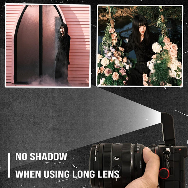 Godox iM22 Camera Flash - GN10/470 mAh/Type-c Charge/440 Full-Power Flashes/3s Recycle Times/5 Power Levels/Manual, Camera Flash for zv1/Sony zve10/Ricoh gr3/Fujifilm f1 etc.