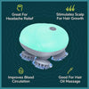Stela Electric Smart Scalp Massager for Hair Growth & Stress Relief – Deep Kneading Head Massager