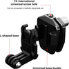 Stela Motorcycle Windshield Clip for GoPro,Motorcycle Windshield Camera Clamp,Aluminum Alloy Go-Pro Mount for GoPro Hero13/12/11/10/9,DJI Osmo 360/Action 5/4/3