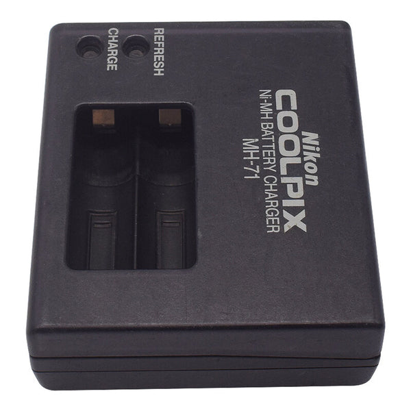 Nikon MH-71 AC AA Battery Charger to recharge the Ni-MH EN-MH1 AA rechargeable batteries