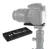 Stela PU-100B Universal Quick Release Plate for Tripod Ball Heads .W/ 1/4 Inch Standard Screw Compatible with Arca Swiss-1 pcs