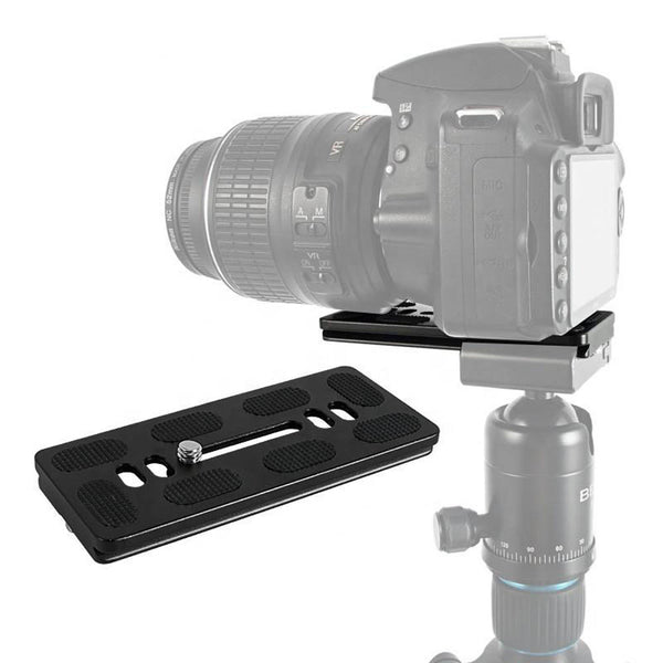 Stela PU-100B Universal Quick Release Plate for Tripod Ball Heads .W/ 1/4 Inch Standard Screw Compatible with Arca Swiss-1 pcs