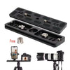 Stela PU-150B 150mm Camera Long Focus Lens Base Slider Quick Release Plate for Digital Video Camera