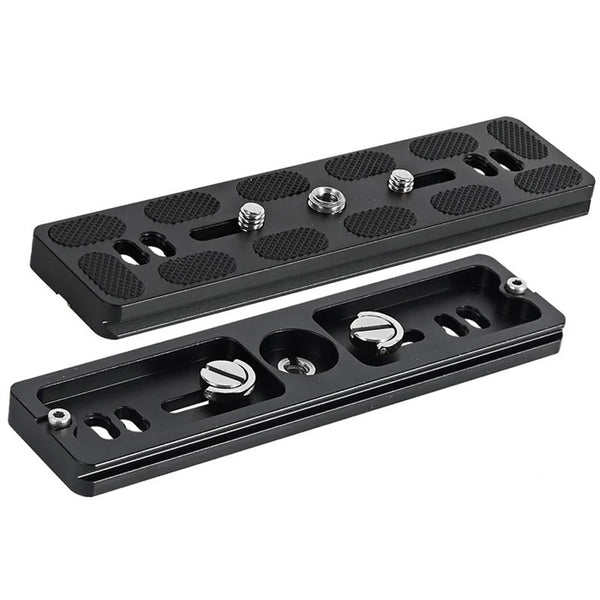 Stela Pu-200B Camera Quick Release Plate Universal Mount for Tripod Ball Head .W/ 1/4 Inch Standard Screw Compatible with Arca Swiss