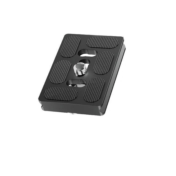 STELA Pu-60C Quick Release Plate with 1/4'' Adapter Compatible with Manfrotto Arca Swiss Camera Tripod Ball Head (1 PCS)