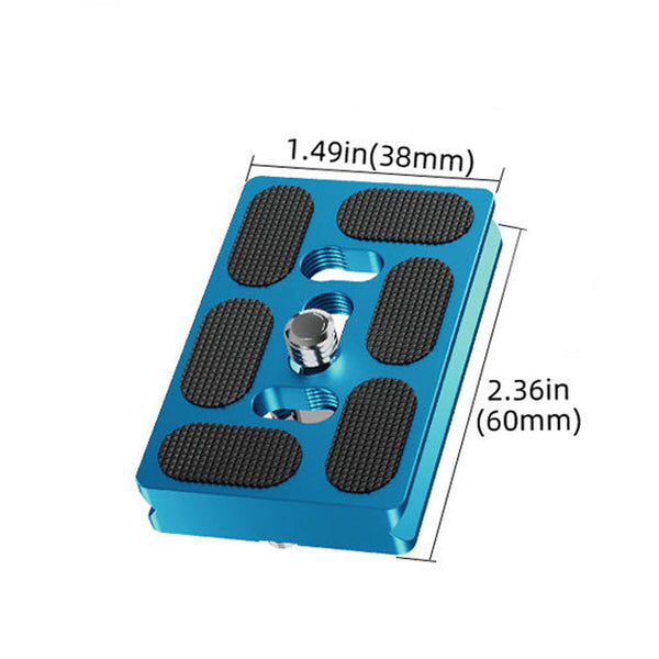 Stela PU-60D Quick Release Plate for DSLR and Mirrorless Cameras Arca-Swiss-1 pcs