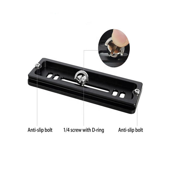 Stela PU-70B Quick Release Plate Camera Plate or Arca Swiss DSLR Camera Tripod Head