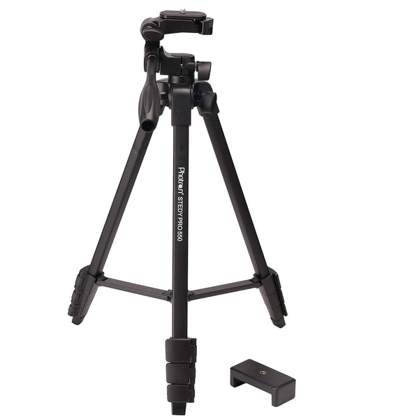 Photron STEDY PRO 550 Tripod with Mobile Holder for Smart Phone, DSLR, Mobile Phone