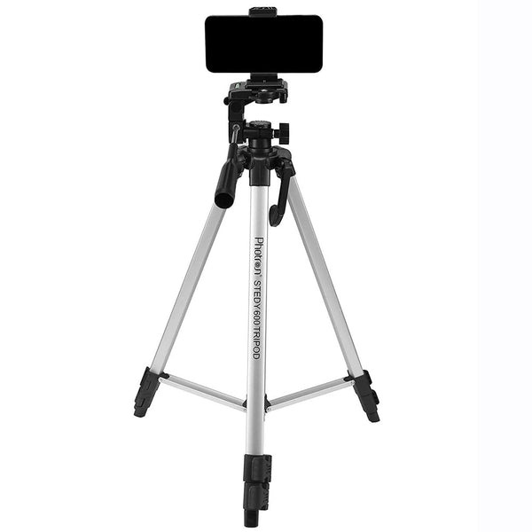 Photron Stedy 600M Tripod with Mobile Holder for Smart Phone, Camera, Mobile Phone