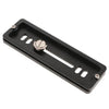 Stela Pu-120A Camera Quick Release Plate Universal Mount for Tripod Ball Head .W/ 1/4 Inch Standard Screw Compatible with Arca Swiss