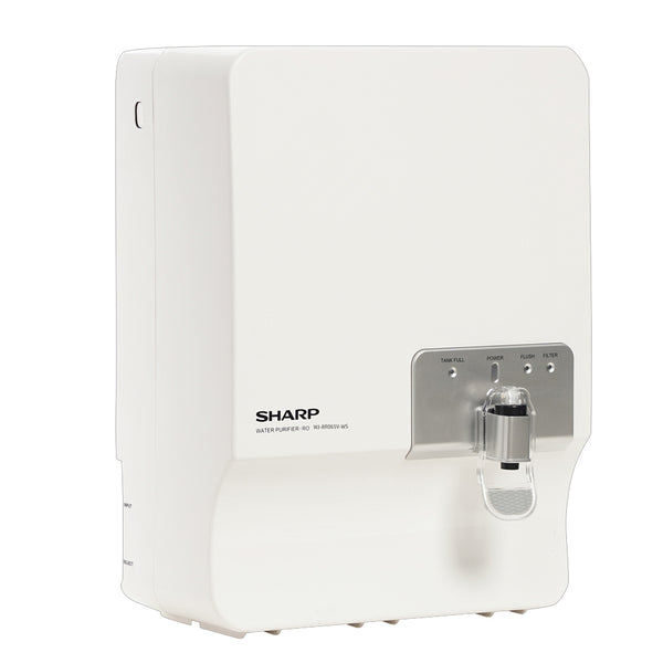 SHARP WJ-RR065V-WS RO + UV Water Purifier-(Silver White)
