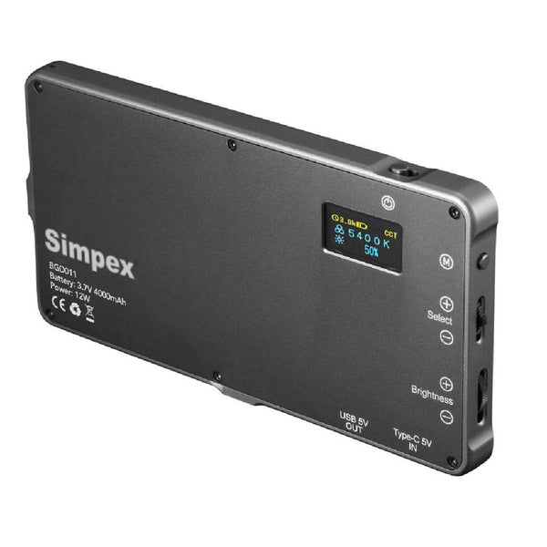 Simpex portable device with digital display