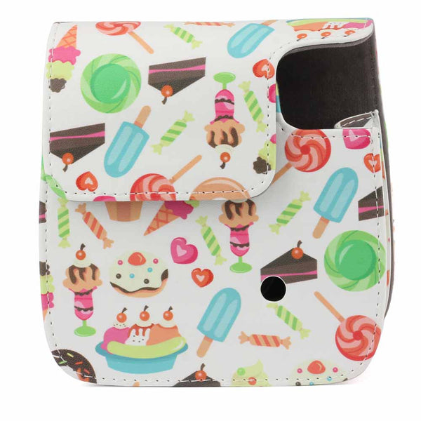 STELA instax mini 11 Camera Pouch Bag Compatible with Fujifilm Instax Mini 11 (Ice Cream)