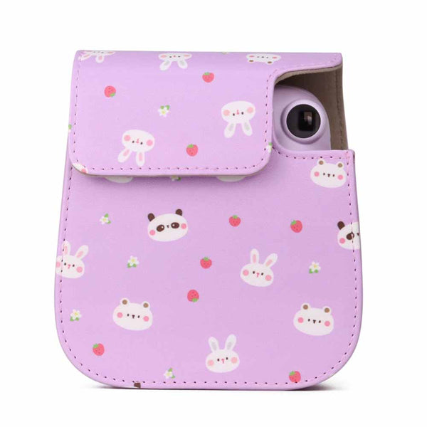 STELA instax mini 11 Camera Pouch Bag Compatible with Fujifilm instax Mini 11 camera (Fruit Animal)