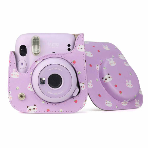 STELA instax mini 11 Camera Pouch Bag Compatible with Fujifilm instax Mini 11 camera (Fruit Animal)