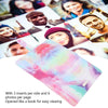 STELA 96 Pockets Mini Film Photo Album Book Compatible with Instant Mini LiPlay 11 9 8 7s 70 90 Link Instant Camera 3 Inch Polaroid Picture Name Card Holder (Pink tie-dye)