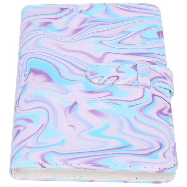 Stela 96 Pockets Mini Film Photo Album Book Compatible with Instant Mini LiPlay Link Instant Camera (Purple Ripple)
