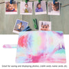 STELA 96 Pockets Mini Film Photo Album Book Compatible with Instant Mini LiPlay 11 9 8 7s 70 90 Link Instant Camera 3 Inch Polaroid Picture Name Card Holder (Pink tie-dye)