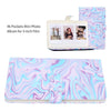 Stela 96 Pockets Mini Film Photo Album Book Compatible with Instant Mini LiPlay Link Instant Camera (Purple Ripple)