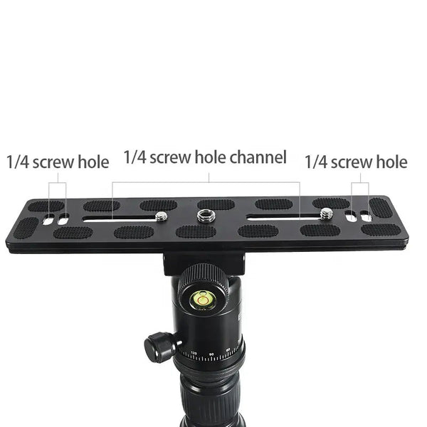 Stela PU-300A dslr quick release plate tripod head mount adapter plate for arca swiss clamp camera tripod monopod with 1/4 inch screw