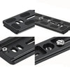Stela PU-300A dslr quick release plate tripod head mount adapter plate for arca swiss clamp camera tripod monopod with 1/4 inch screw