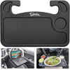 Car Steering Wheel Desk, Tray for Laptop Car Mount Holder| Food Tray for Eating with Drinks Holder | Multipurpose Travel Car Accessories