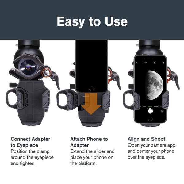 Celestron (81055) NexYZ 3-Axis Universal Smartphone Adapter