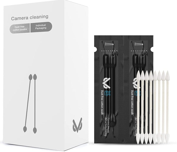 VSGO V-R01E Dust Free Cotton Swabs with Paper Sticks