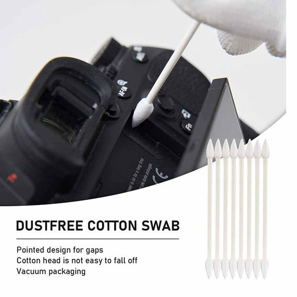 VSGO V-R01E Dust Free Cotton Swabs with Paper Sticks