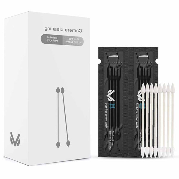 VSGO V-R01E Dust Free Cotton Swabs with Paper Sticks